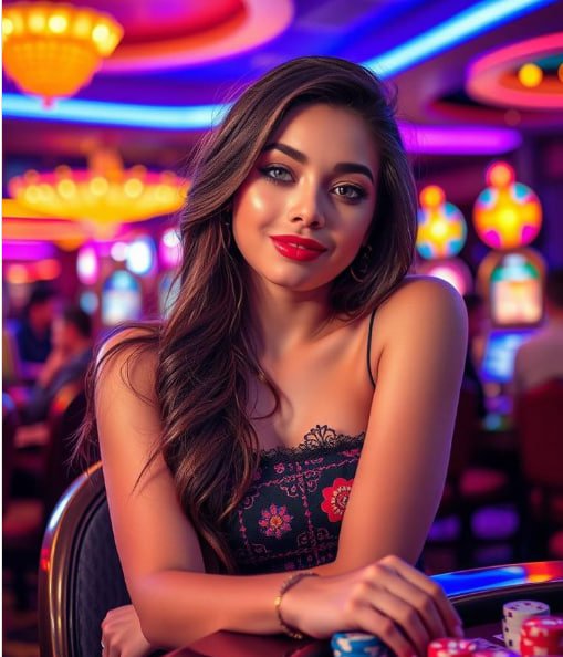 Bandar Poker table interface during betting round